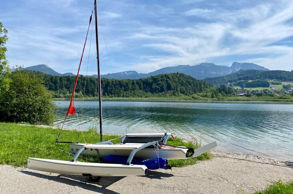 segeln salzkammergut Unterkunft