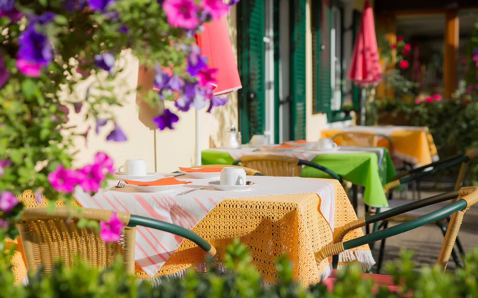 Sommerterrasse Salzkammergut